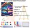Tree of Life Paint by Numbers Kit for Adults Beginner with Wooden Framed,Adult Paint by Number Kits On Canvas,Adults' Paint-by-Number Kits DIY Oil Painting Kits for Gift Home Wall Decor 12x16 Inch